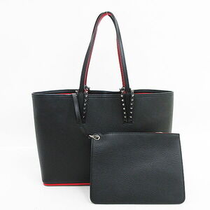 Christian Louboutin Kabata Studded Tote Bag Black
